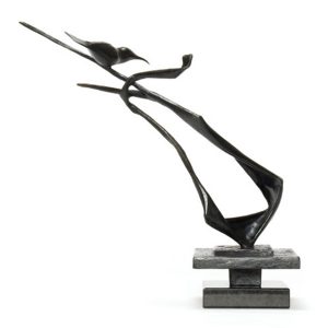 Michael Mandelc bronze sculpture